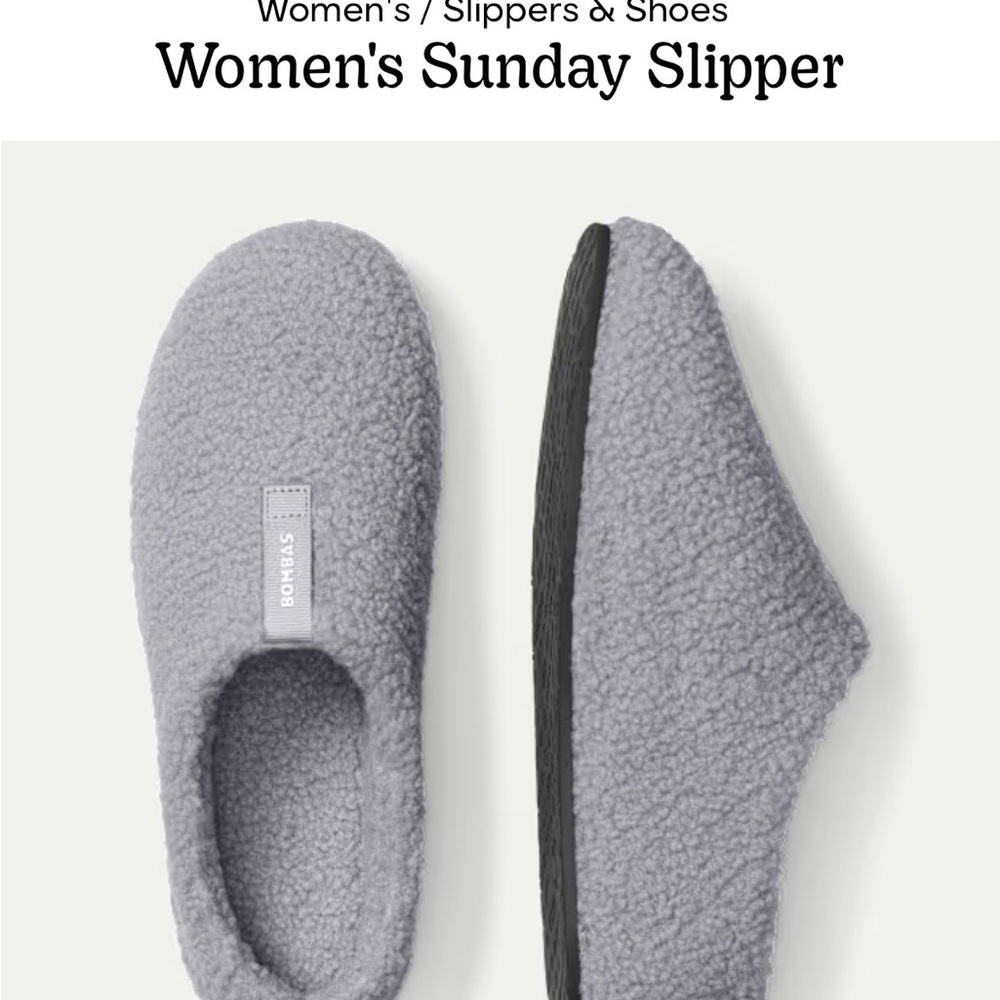 NWT Bombas Sunday Slipper